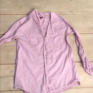Thin light purple dress shirt